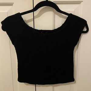 Brandy Melville Off the Shoulder Crop Top
